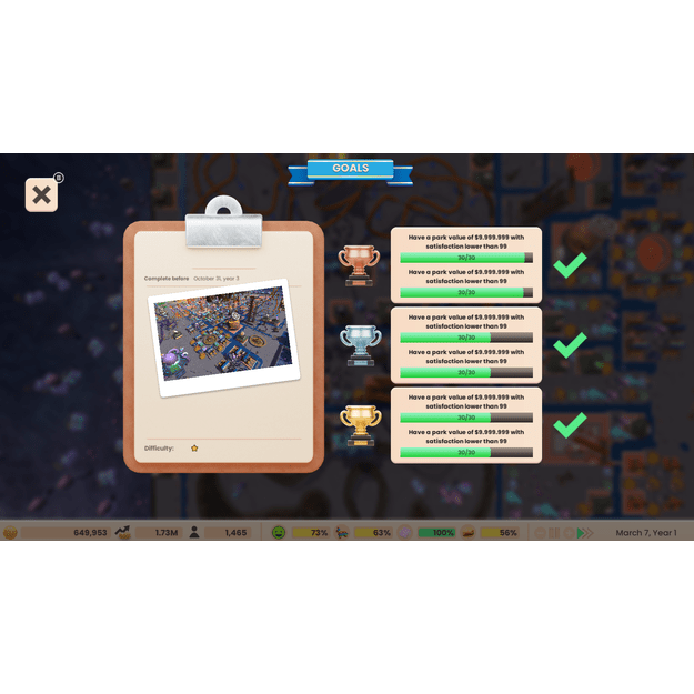 RollerCoaster Tycoon (Adventures Deluxe) 1