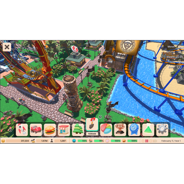 RollerCoaster Tycoon (Adventures Deluxe) 2