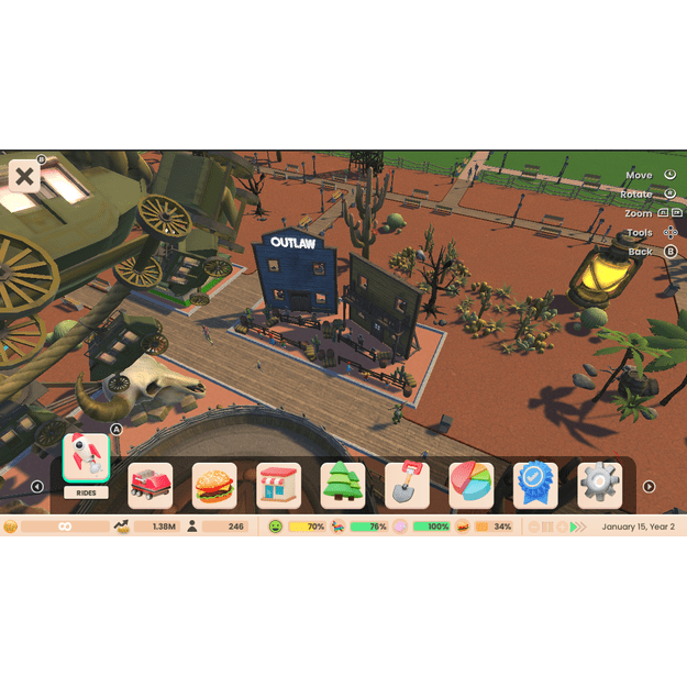 RollerCoaster Tycoon (Adventures Deluxe) 10