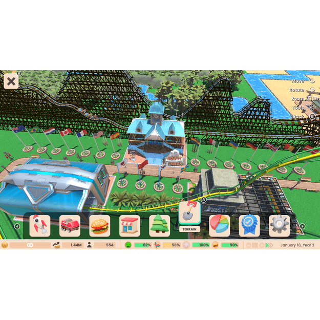 RollerCoaster Tycoon (Adventures Deluxe) 14