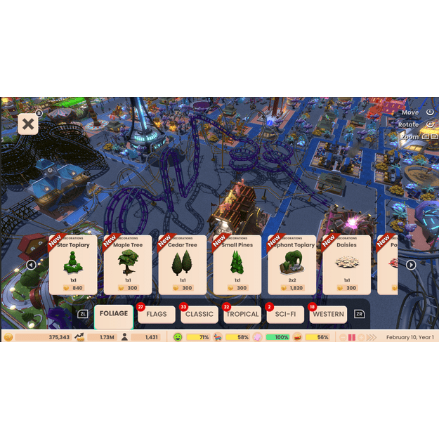 RollerCoaster Tycoon (Adventures Deluxe) 22