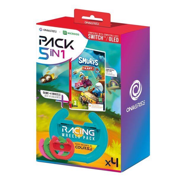 Oniverse 4 wheels + Smurfs Kart (Code in Box) 1