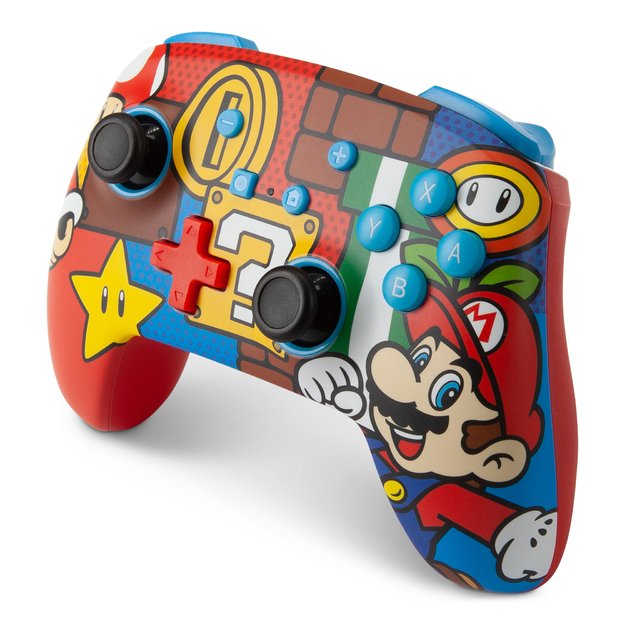 PowerA Enhanced Wireless Controller for Nintendo Switch - Mario Pop 4
