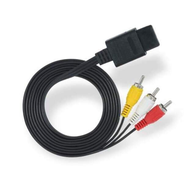 GC/N64/SNES AV cable (in F&G bag + label)