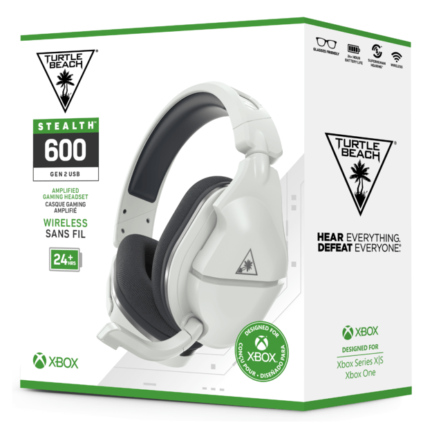 Turtle Beach Stealth 600 Gen2 USB White Wireless Headset 2