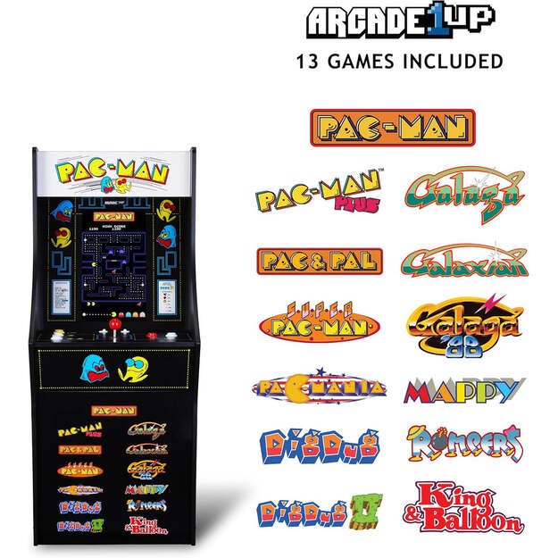 Arcade 1 Up - PAC-MAN Classic Slim Edition 4