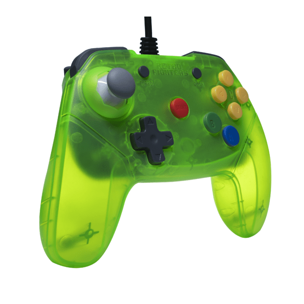 Retro-Fighters - Brawler64 Wired Controller - Green 1