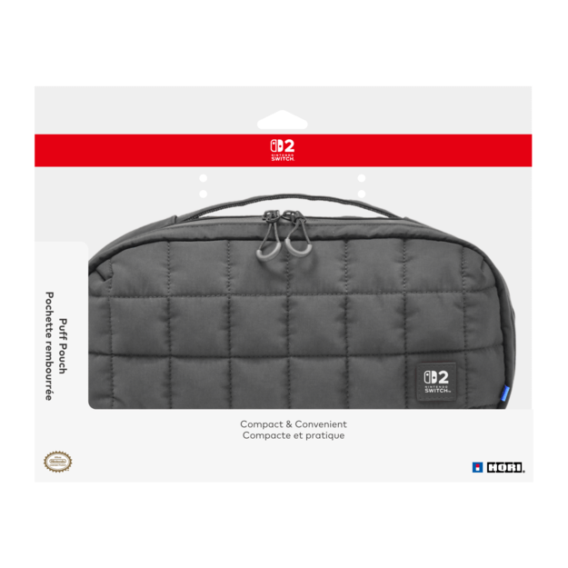 HORI - Puff Pouch - Black - Mid-size 1