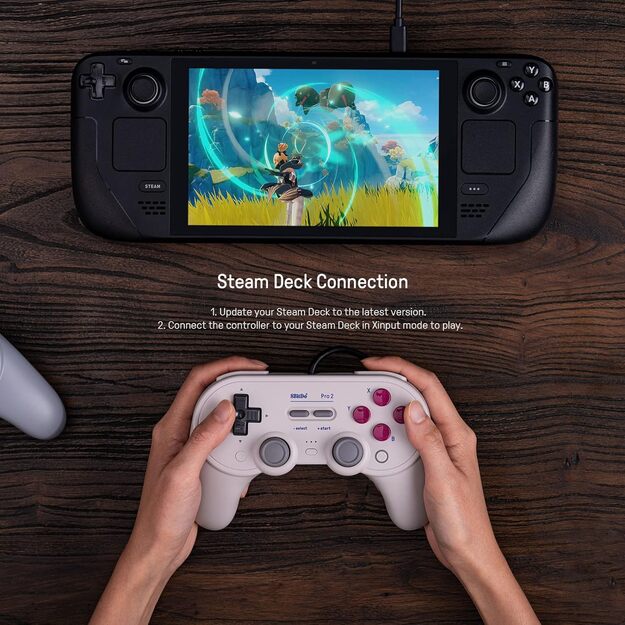 8BitDo Pro2 Wired Gamepad G Classic 8
