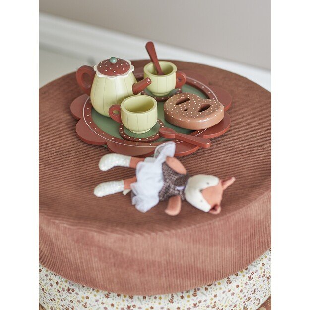 Bloomingville MINI - Bette Play Set, Kitchen, Brown, FSC®100%, MDF - (82058447)