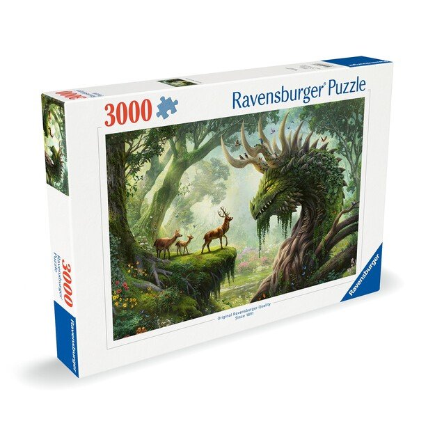 Ravensburger - Puzzle The Forest Dragon awakes 3000p (12000808) 2