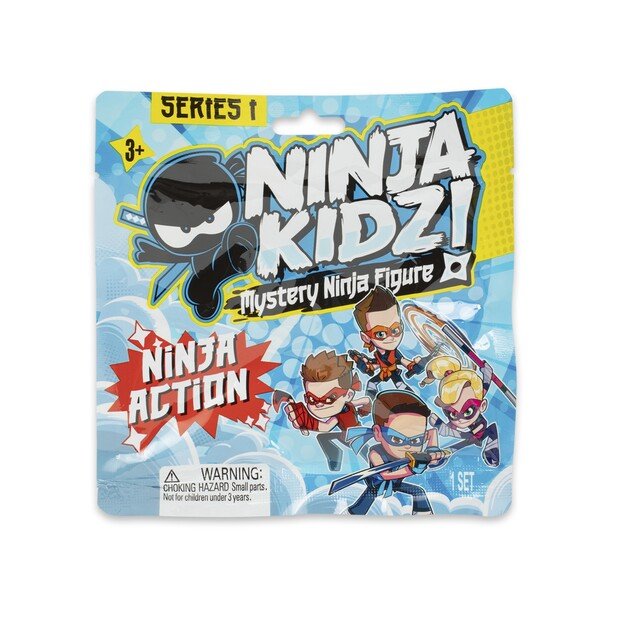 Ninja Kidz - Ninja Action Mystery Figures S1 Ass Cdu (4501)