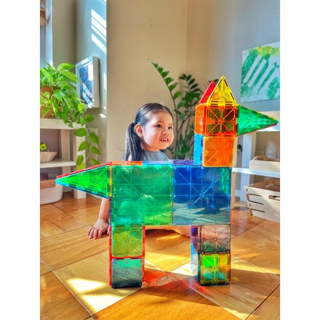MAGNA-TILES - Classic 100 Piece Set (90209) 5