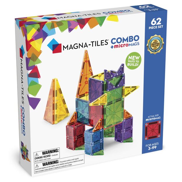 Magna-Tiles - microMAGS Combo 62 pcs (90294) 6