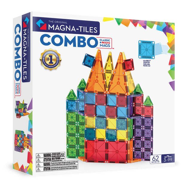 Magna-Tiles - microMAGS Combo 62 pcs (90294) 10