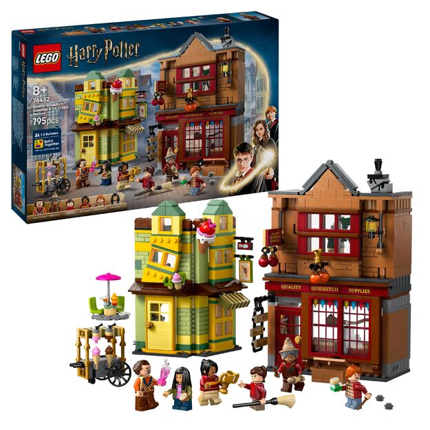 LEGO - Harry Potter TM - Quality Quidditch™ Supplies & Ice Cream Parlour (76452)
