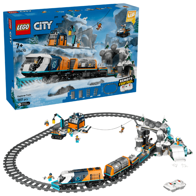 LEGO - LEGO City - Explorers' Arctic Polar Express Train (60470)