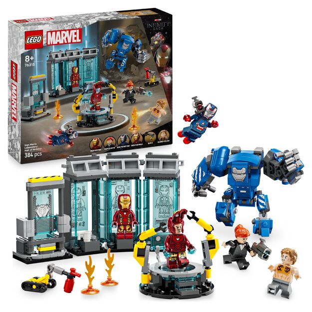 LEGO - Super Heroes - Iron Man's Laboratory: Hall of Armour (76315)