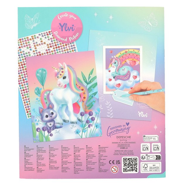 Ylvi - Create Your Diamond Picture Stickerbook - (0413483) 1