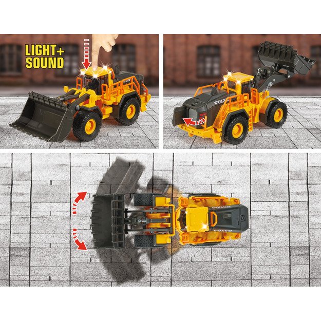 Majorette - Volvo L350H Wheel Loader (213723001) 4