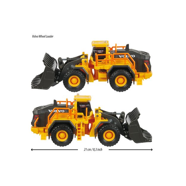 Majorette - Volvo L350H Wheel Loader (213723001) 5