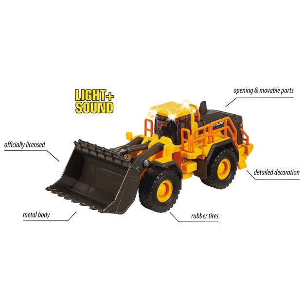 Majorette - Volvo L350H Wheel Loader (213723001) 7
