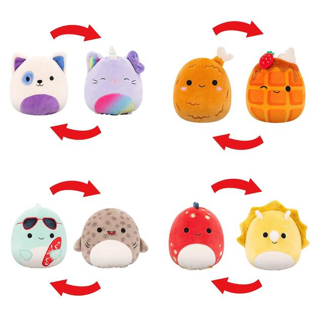 Squishmallows - 13 cm - Flip A Mallows - Taghi and Cienna 1