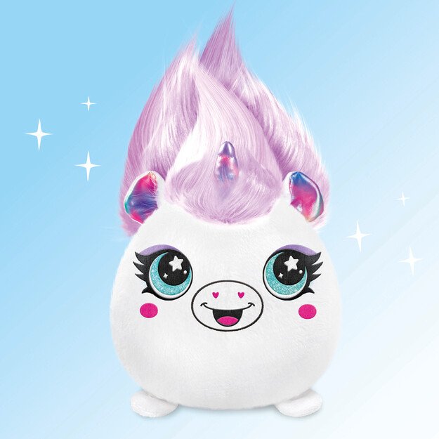 Airbrush Plush - Hair'iffic 17cm Squish Pal - Princess (1040111) 3