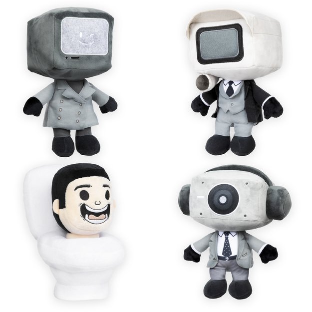 Skibidi Toilet - 28 Cm Mystery Plush (1320) 8