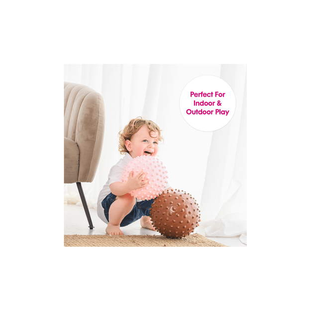 Edushape - Sensory Ball - 18 Cm - Brown - Without air (E705176Dbr) 7
