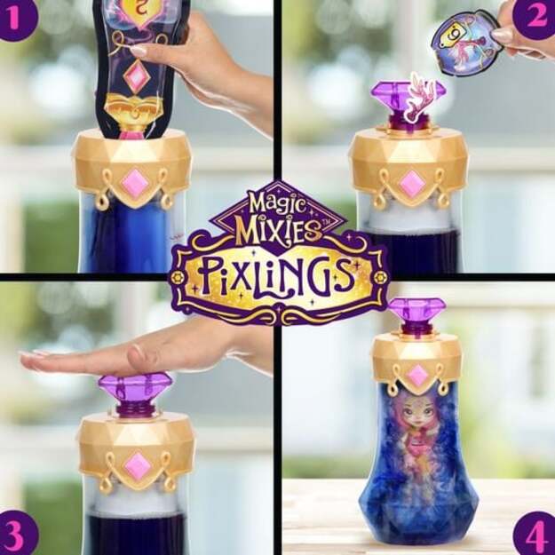 Magic Mixies - Pixlings S1 - Purple/Aqua/Pink ( 30446 ) 1