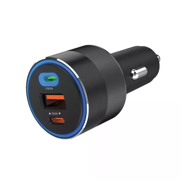 Sandberg - Car Charger 3in1 130W USB-C PD 3
