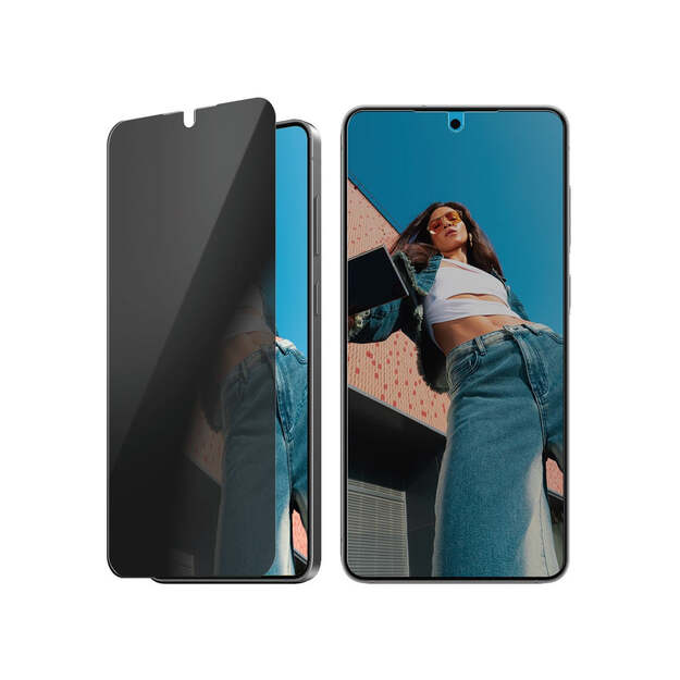 PanzerGlass - Privacy Screen Protector Samsung S25 Edge - Ultra-Wide Fit 3