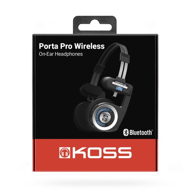 Koss - Headphone PortaPro Wireless 2.0 On-Ear - Black