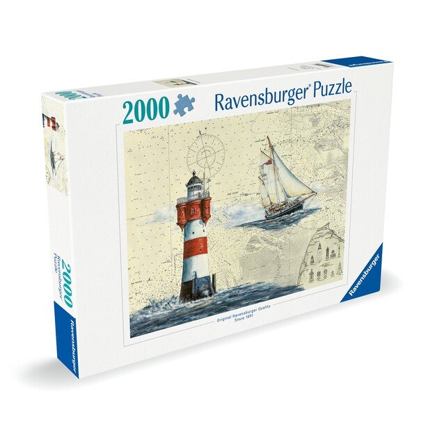 Ravensburger - Puzzle Romantic Lighthouse 2000p (12000804)