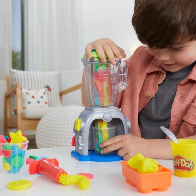 Play-Doh - Swirlin' Smoothies Toy Blender Playset (F9142)