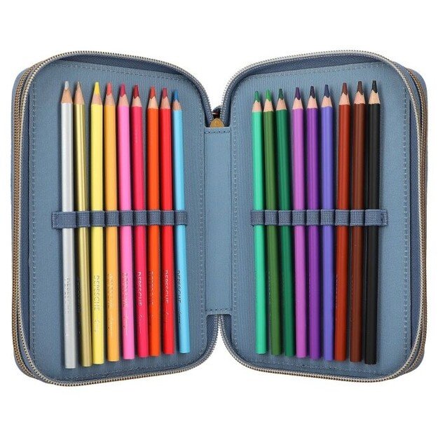 Miss Melody - Triple Pencil Case DENIM ( 0412871 ) 1
