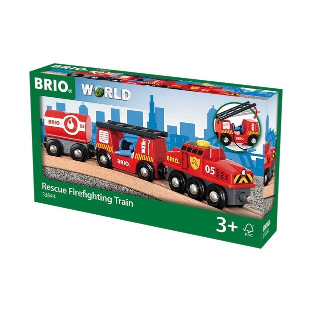 BRIO - Rescue Firefighting Train (33844) 3