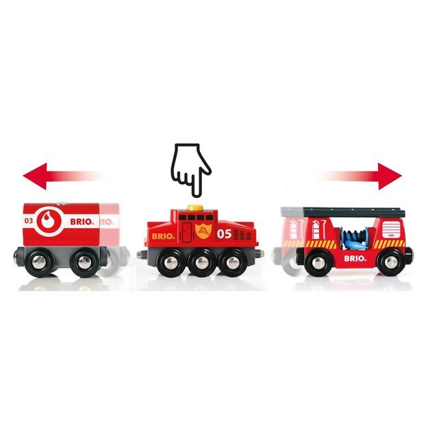 BRIO - Rescue Firefighting Train (33844) 6