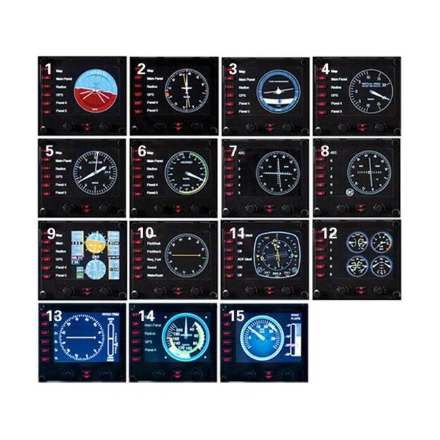 Logitech - G Saitek Pro Flight Instrument Panel