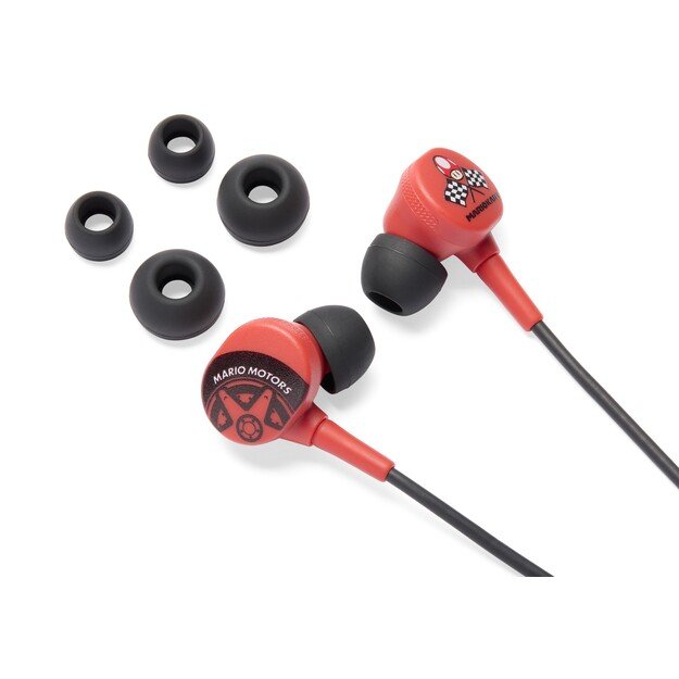 PowerA Wired Earbuds - Mario Kart Motors (Nintendo Switch)