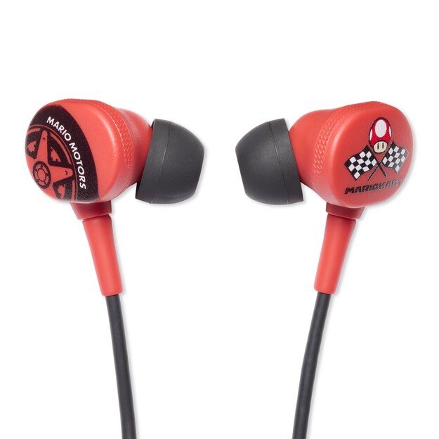 PowerA Wired Earbuds - Mario Kart Motors (Nintendo Switch)