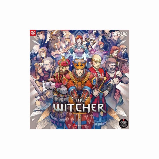 Good Loot - Gaming Puzzle: The Witcher Northern Realms (500 pieces)