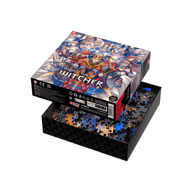 Good Loot - Gaming Puzzle: The Witcher Northern Realms (500 pieces)