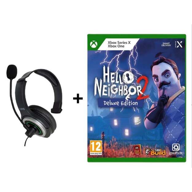 Hello Neighbor 2 Deluxe Edition + XBOX  Elite Chat Headset

  - Xbox Series X