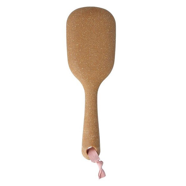 Parsa - Cork Detangling Hairbrush Small Oval Wet & Dry Organic Pink