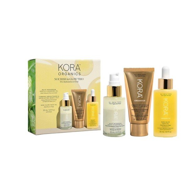 KORA Organics - Nourish & Glow Trio Hydration Gift Box 1