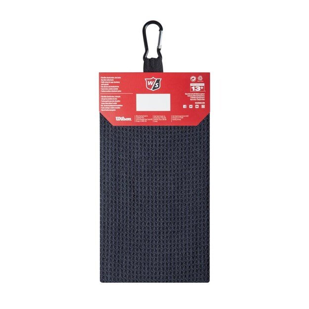 WIlson - W/S TRI FOLD TOWEL BL