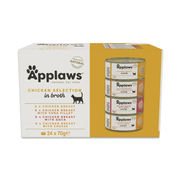 Applaws - Multipack Chicken Broth Selection - 24x70g