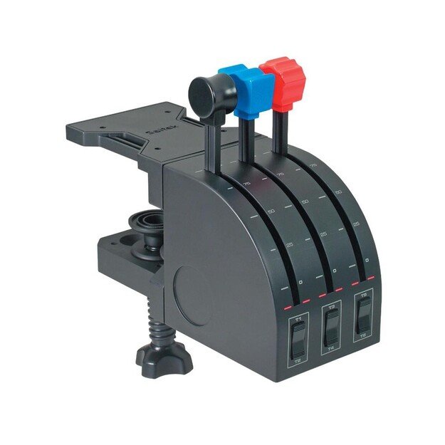 Logitech - G Saitek PRO Flight Throttle Quadrant